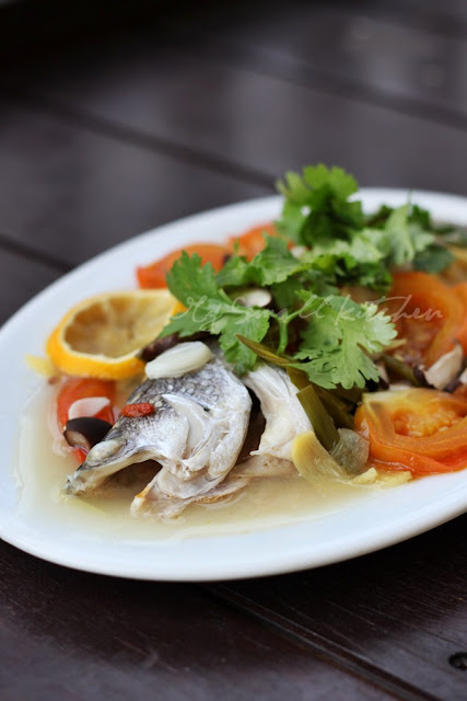 Resepi Ikan Siakap Stim Halia Chinese Style - Surat Rasmi B