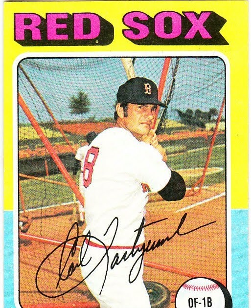 1975 Topps (it’s far out, man): #280 - Carl Yastrzemski