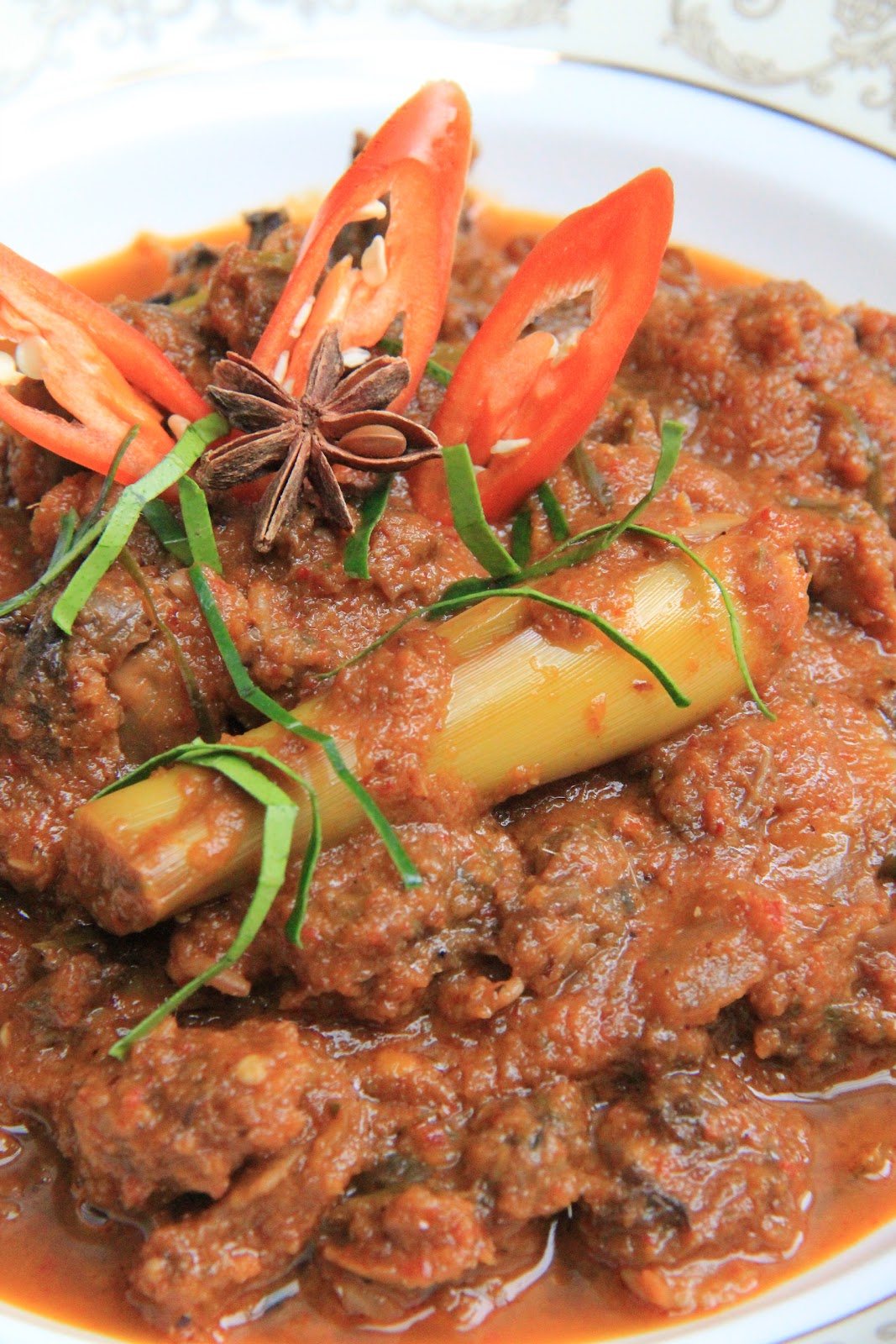 RENDANG KERANG  masam manis