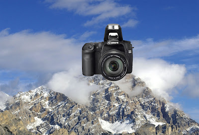 Canon EOS 40D as a peak