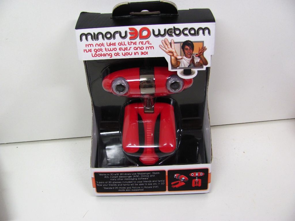 I Heart Robotics Testing Minoru 3D Webcam