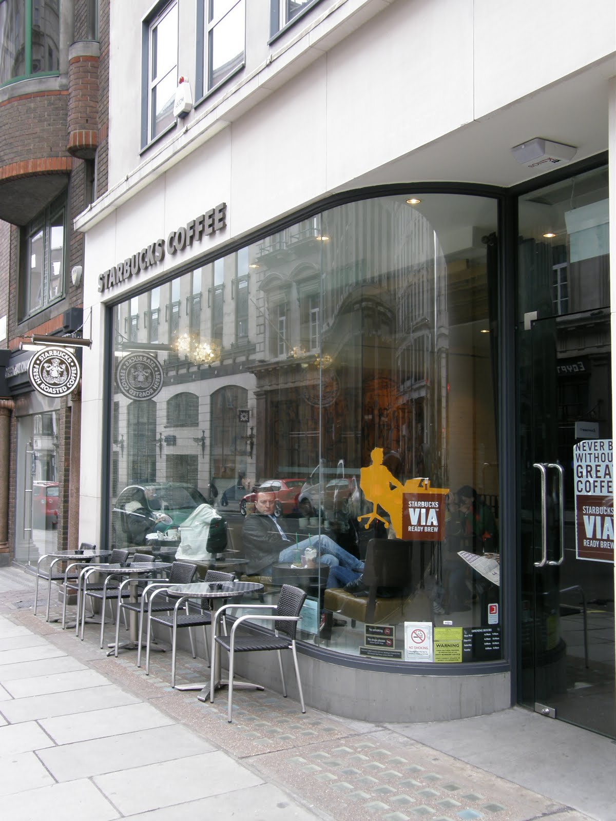 London Sightseer Starbucks Coffee concept store, Conduit Street