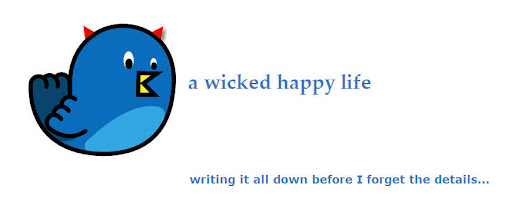 a wicked happy life