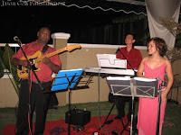 Live band featuring singer, guitarist and keyboardist