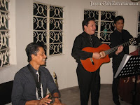 Singer and Musicians performing LIVE at the Birthday Party