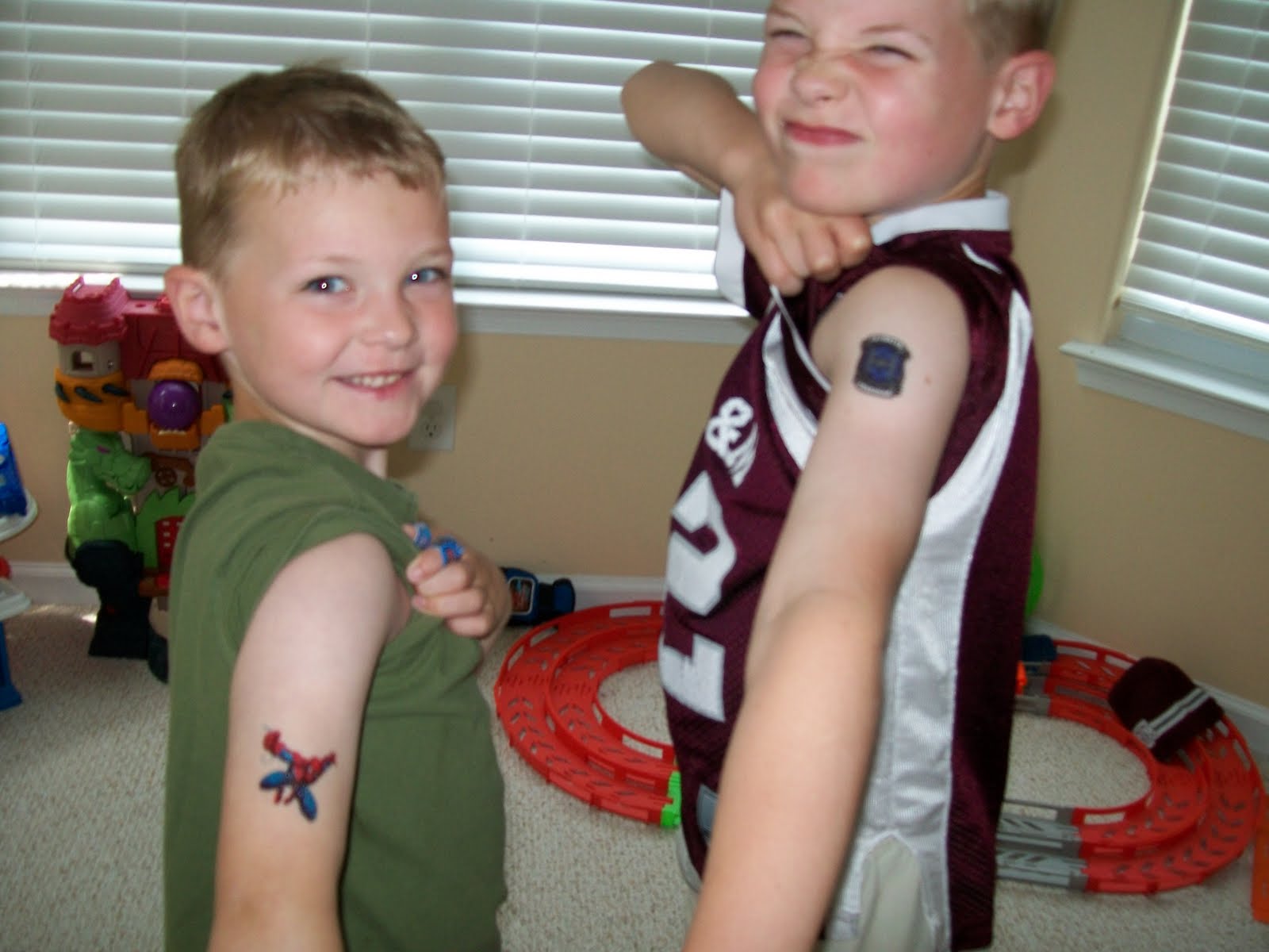 The Wrenns Kids with Tattoos