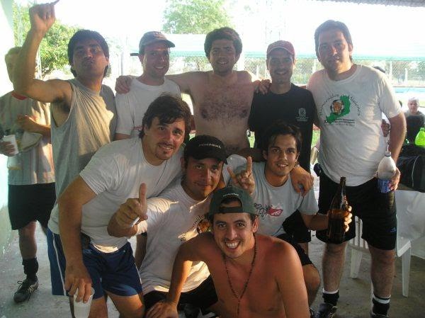 Algunos miembros del D en el regional de Chaco 2008