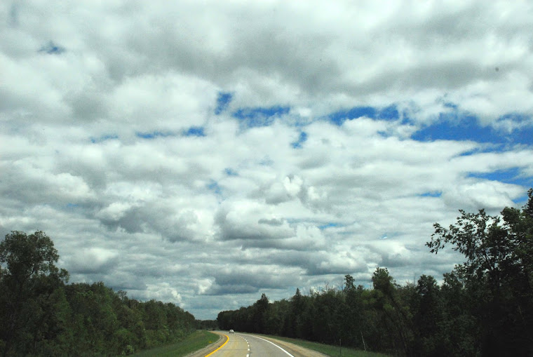 Billowing Clouds on Our Way to Niagara