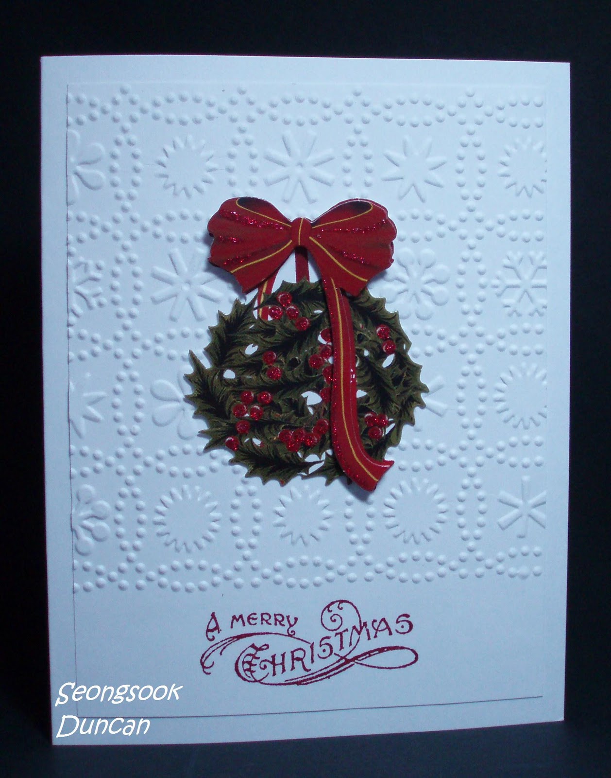 ... , Your Cards!: How to make Christmas cards with 3D Foam Stickers