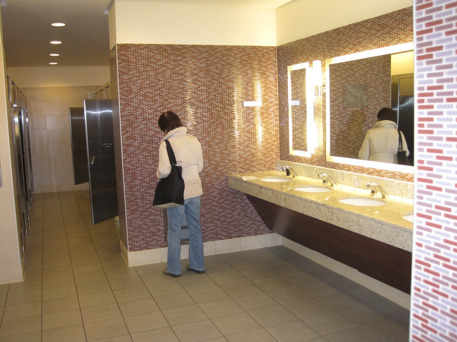 New York City Bathroom to Bathroom The Time Warner Center