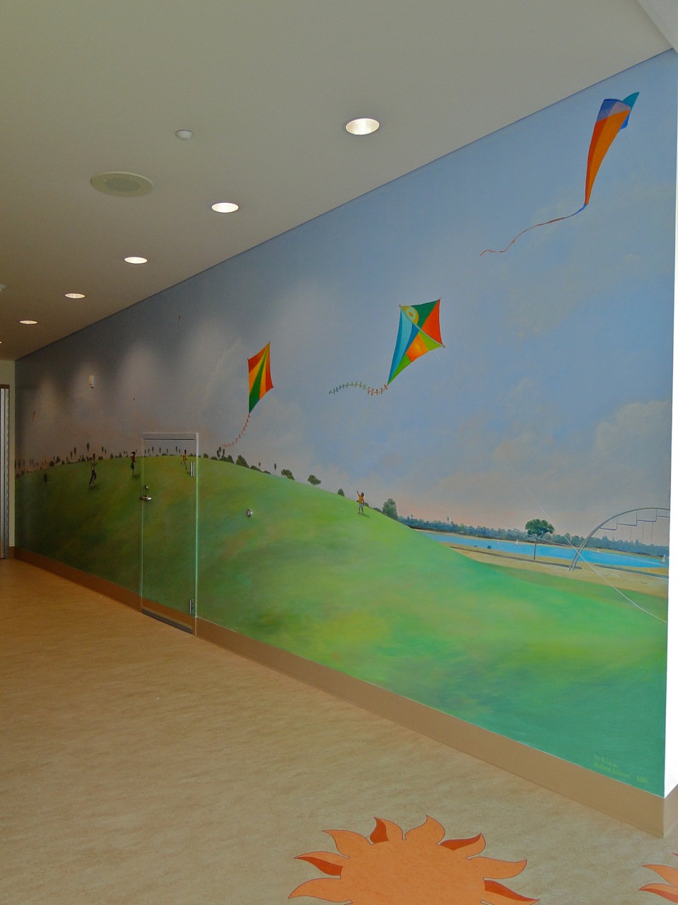 Ken Goldman NWS, AWS CHILDREN'S HOSPITAL MURAL AND WALLCOVERINGS