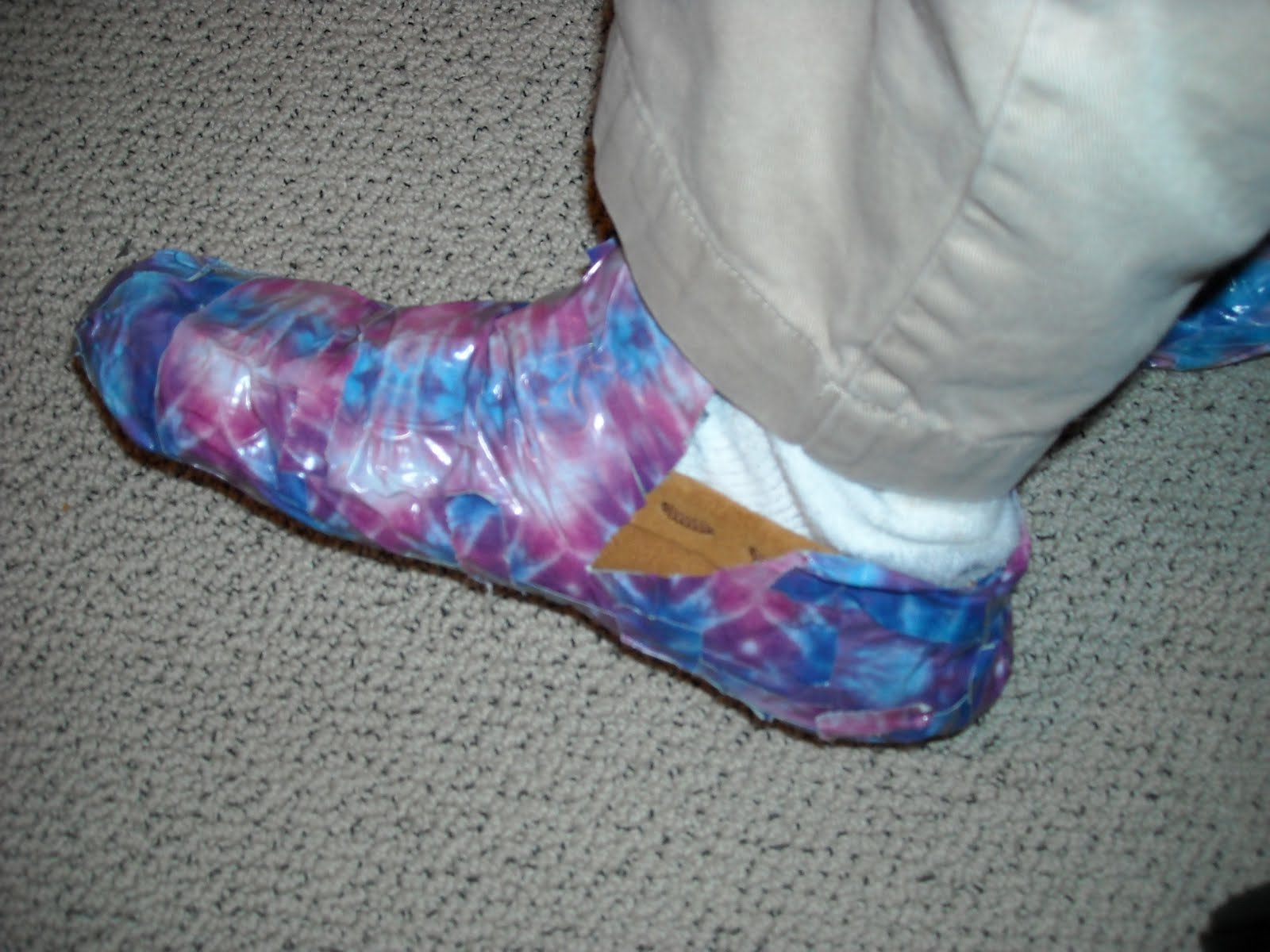 Duct Tape Making How To Make Duct Tape Shoes