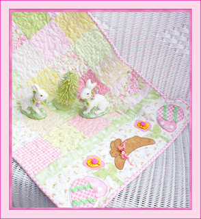 Easter Cross Illusion Knit Face Cloth Pattern