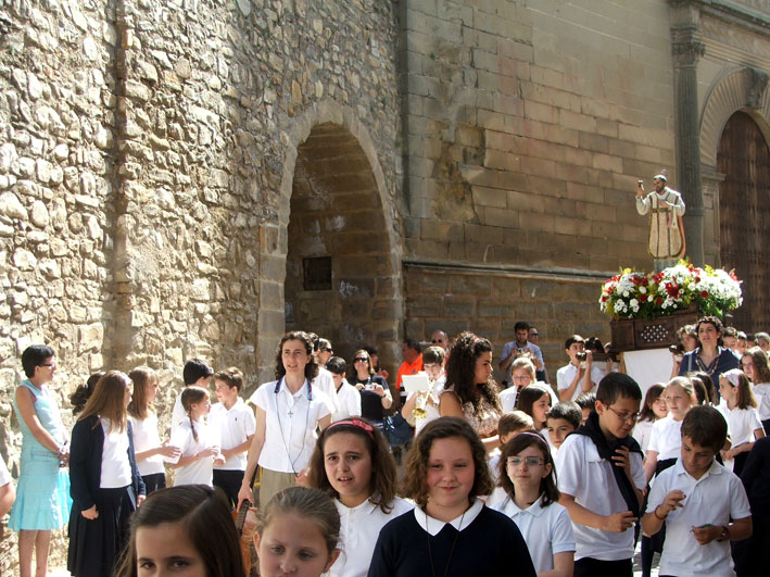 PARROQUIA DE "EL SALVADOR" DE BAEZA (JAÉN) 26 DE MAYO, FIESTAS EN