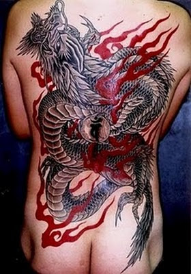 Tattoo Naga Jepang