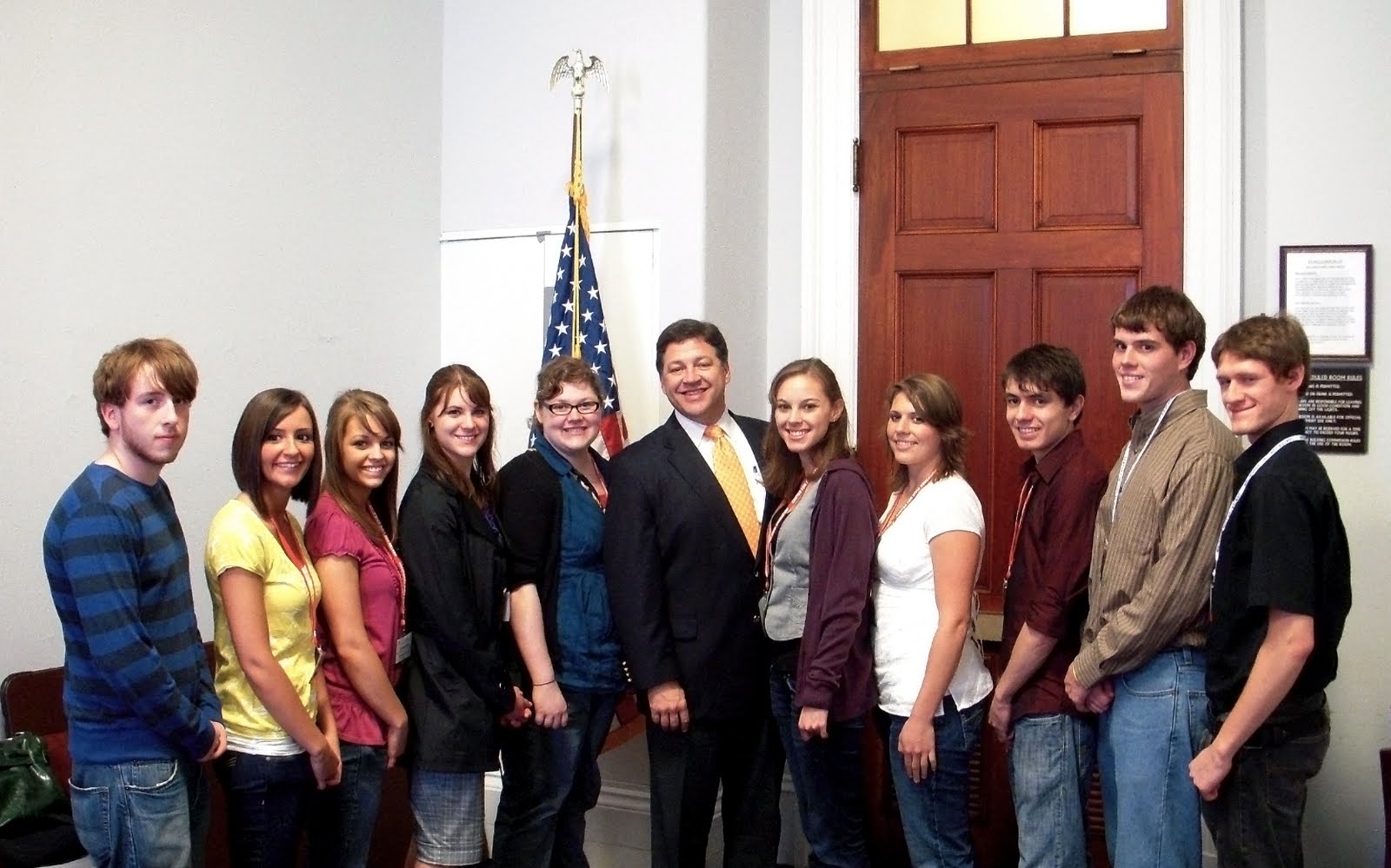 Bill's Blog Shuster meets students from Marion Center High School