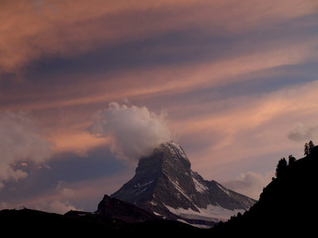 Monte Cervino al Atardecer