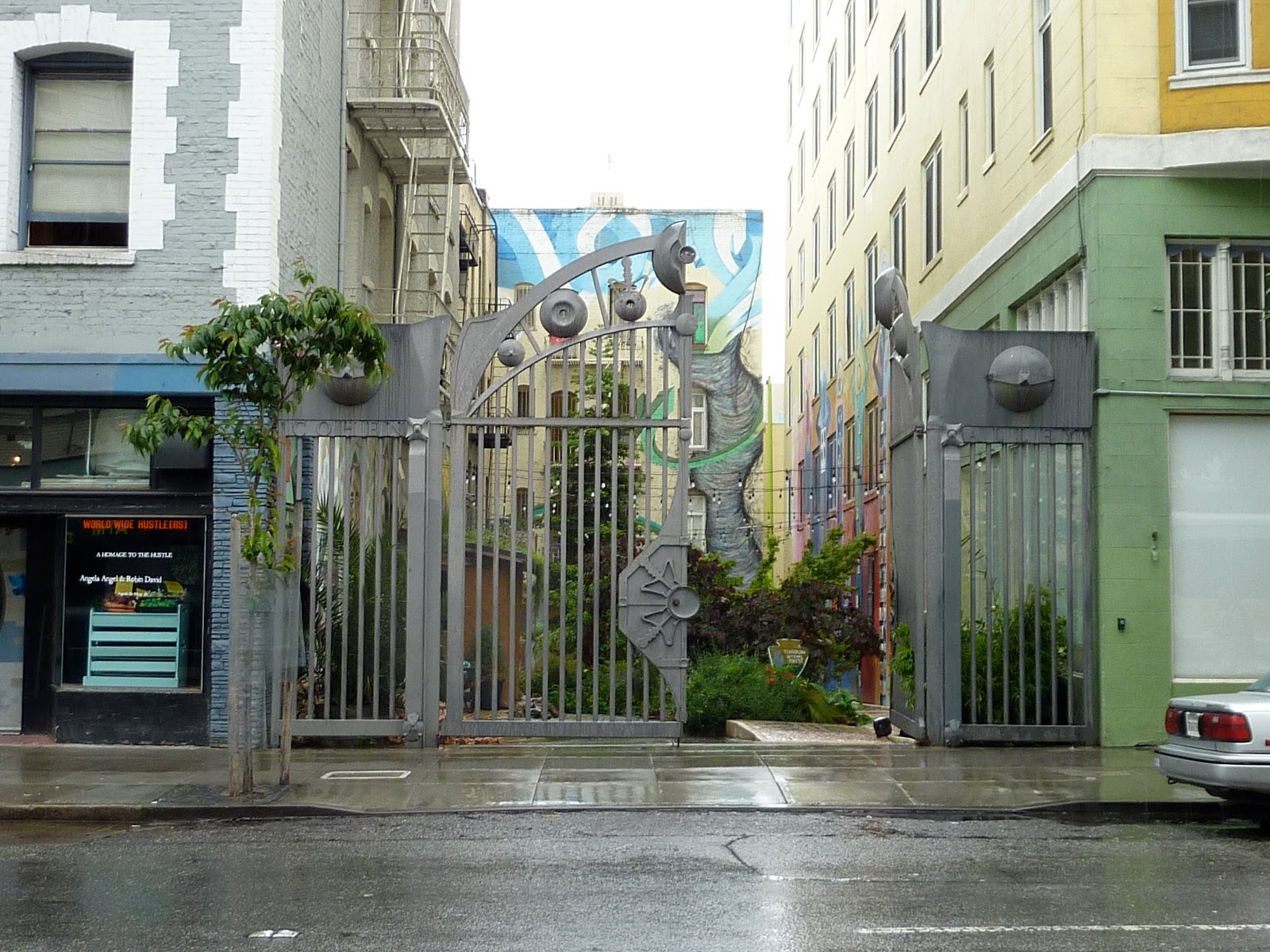 The Tenderloin National Forest urban park, un oasis en San Francisco