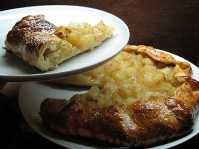 Tarta rustica ( galette) cu mere