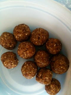 High Raw All Vegan Sugar Cookie Dough Balls in clear container