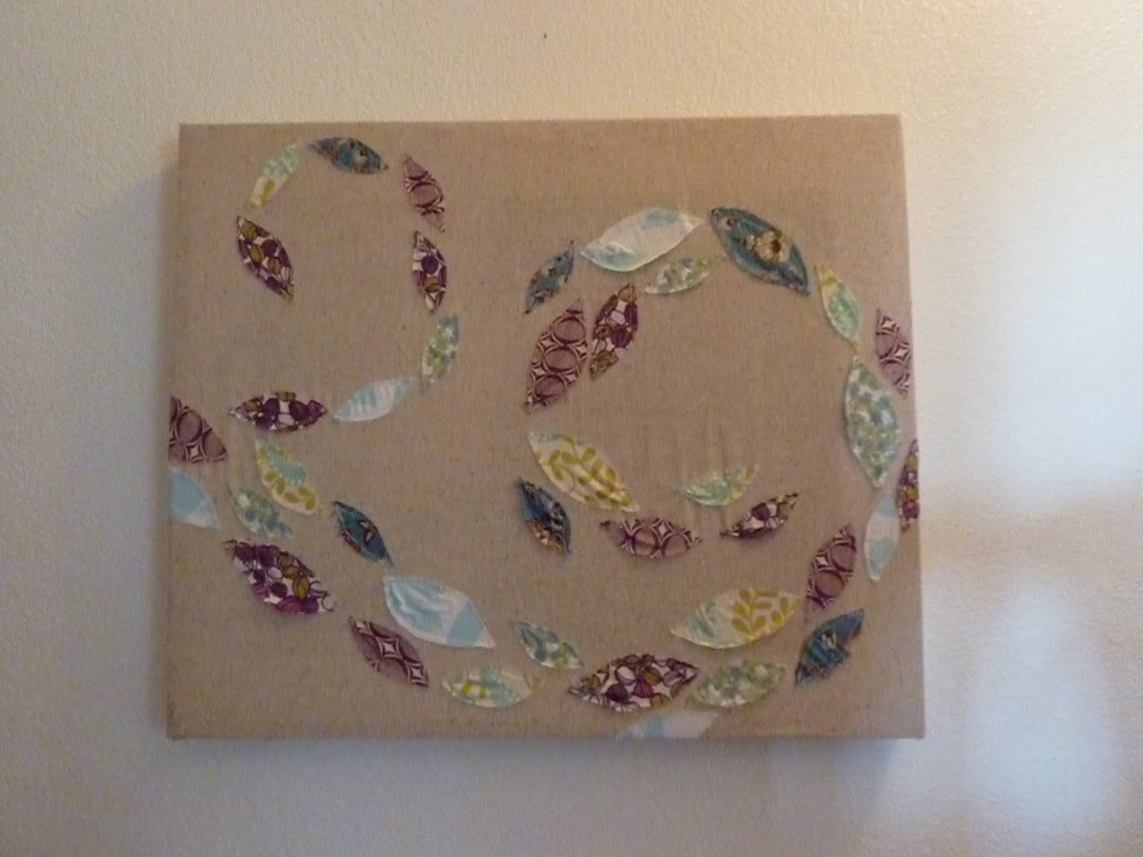 Simply Stoked Fabric Canvas Art