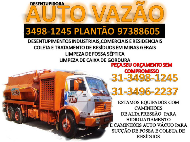 DESENTUPIDORA EM  BH 31-3498-1245 AUTO VAZÃO 31-92380603 EM CONTAGEM,desentupidora bh   