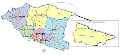 Laman Web Barisan Nasional DUN Asahan (Peti Undi Kawasan Asahan) LATAR