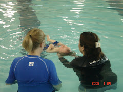 In the water