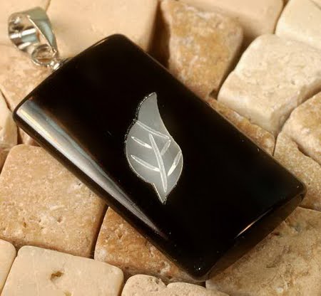 Black onyx & Mother of Pearl