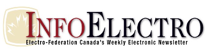 Electro-Federation Canada Newsletter