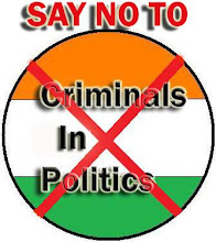 Say NO to criminals in politics!