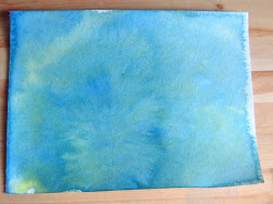 painting wet watercolor learning brother