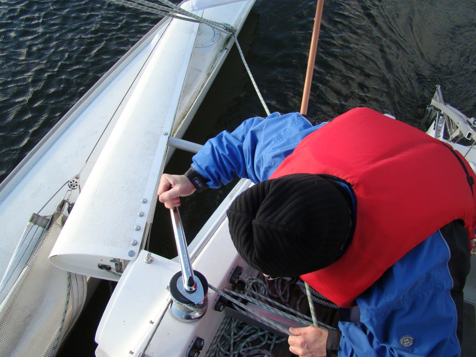 Dragonfly Trimmu purjehdus lokikirja Ponttoonien aukaisu /Swing wing