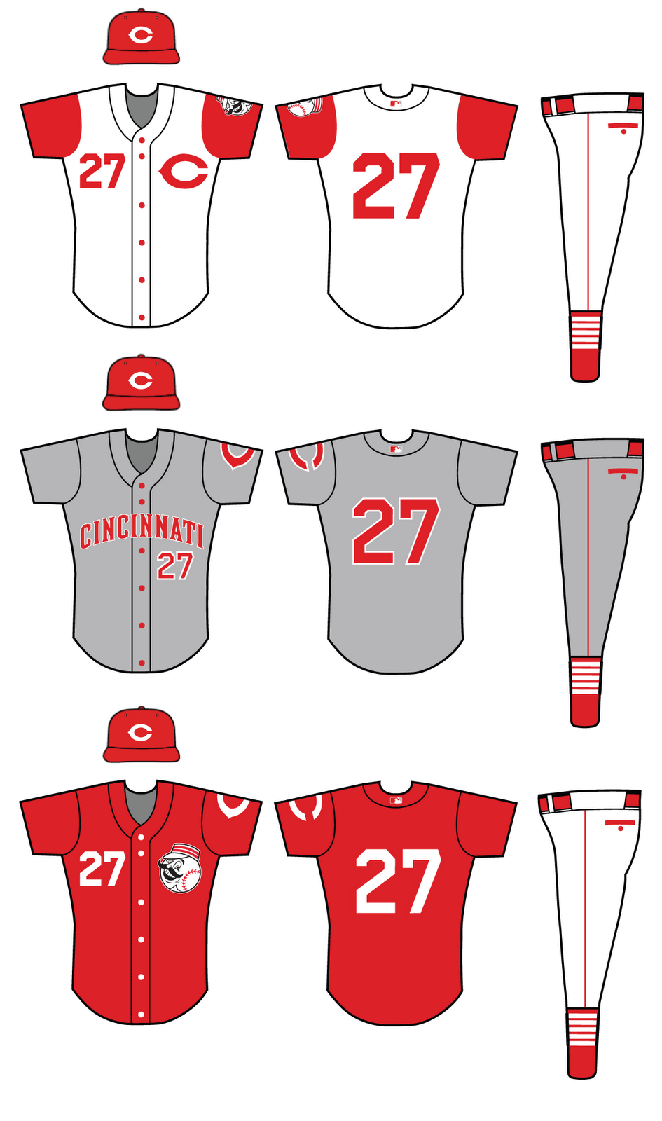 Cincinnati Reds Concept - Concepts - Chris Creamer's Sports Logos Community  - CCSLC - SportsLogos.Net Forums