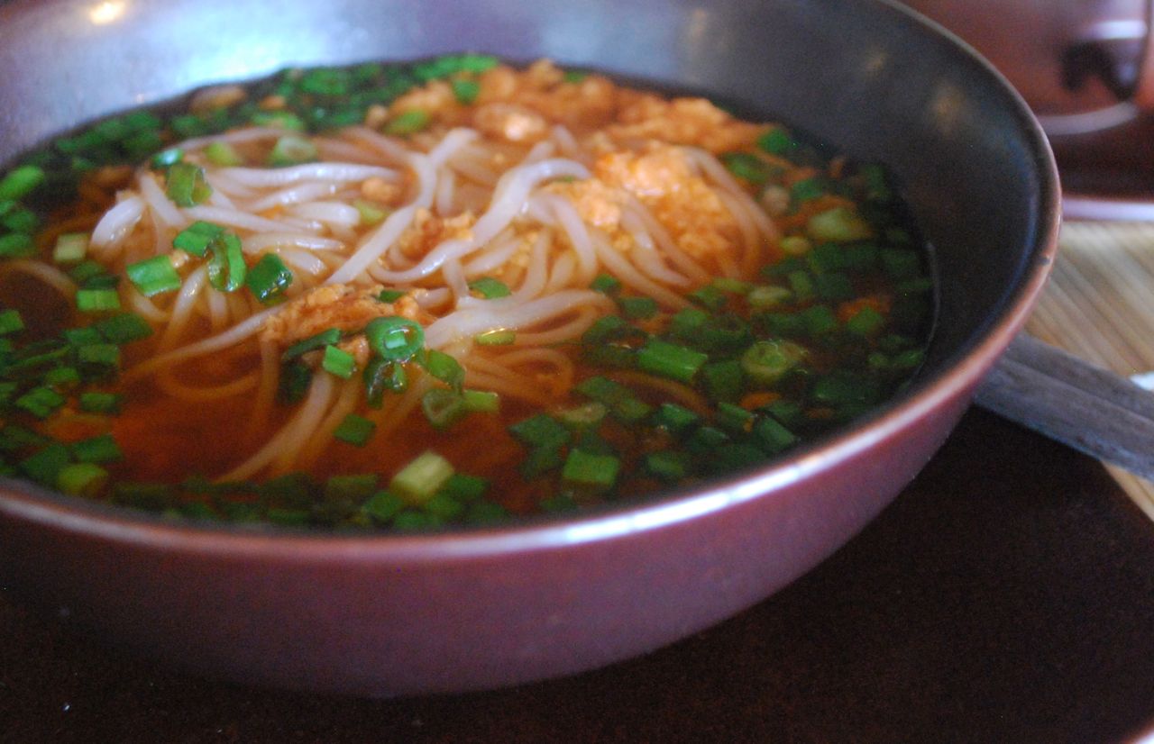 Scrumpdillyicious Vietnamese Crab Noodle Soup (Bun Rieu Cua)