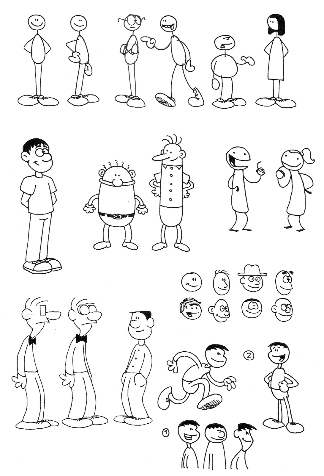 simple comic sketches simple comic sketches