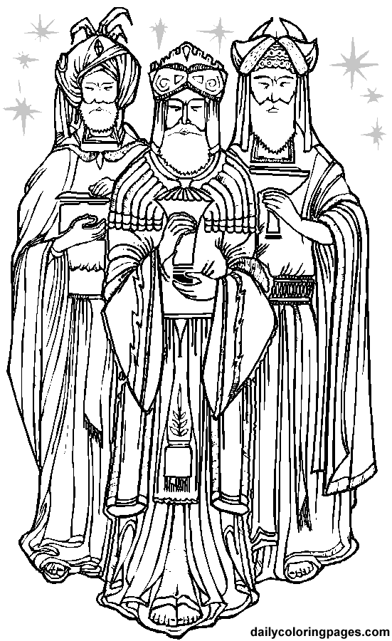 camel three kings bible coloring pages - photo #49