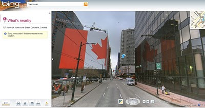 Streetside Bing Maps Vancouver