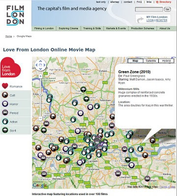 Film London Movie Map