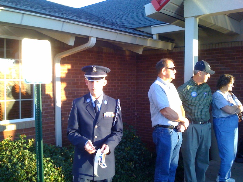 James F. Byrnes AFJROTC Golden Corral Veterans Day Celebration