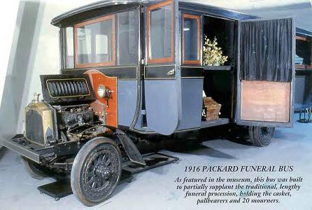 1916 Packard Funeral Bus ~