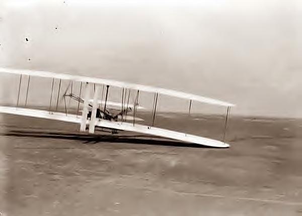 Wright Bros 3rd flight, 1903