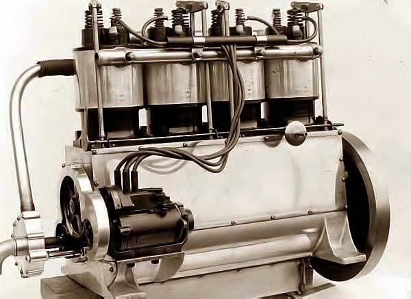 Wright Brothers 4-cylinder Airplane Engine, 1911