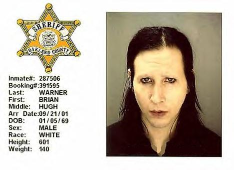Marilyn Manson (Brian Hugh Warner)
