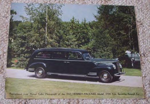 1941 Packard Henney Hearse ~