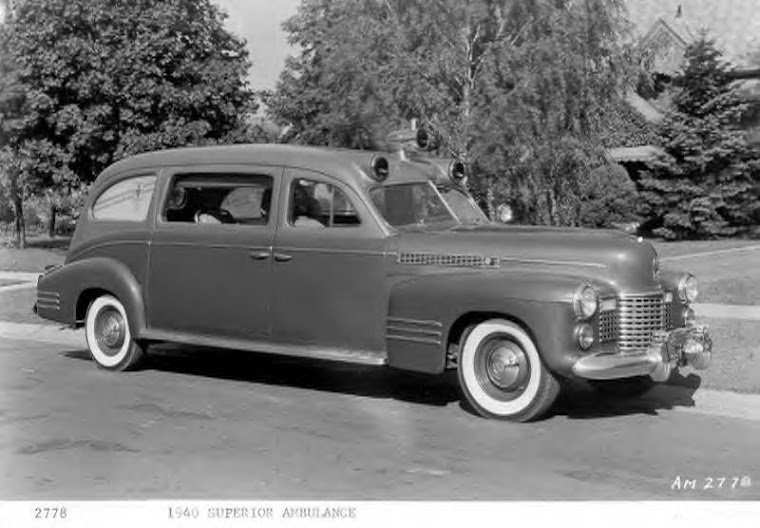1940 Cadillac Superior Ambulance ~