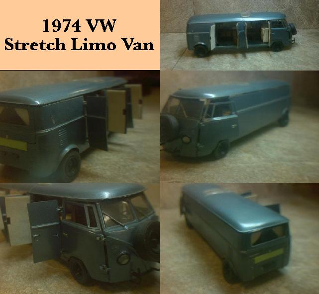 1974 VW Stretch Limousine Van ~