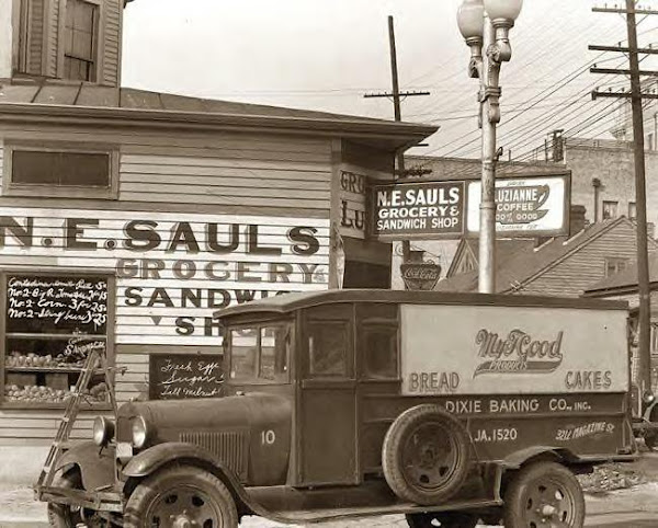 Delivery truck, New Orleans, La., 1936