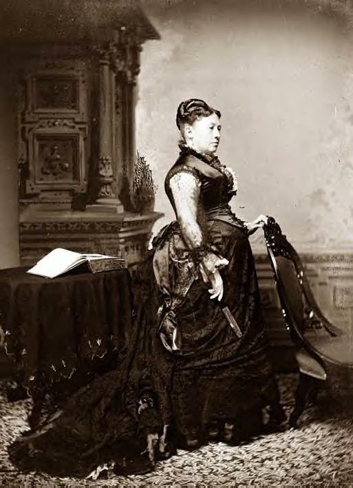 1865: Julia (Dent) Grant, wife of Gen. Grant