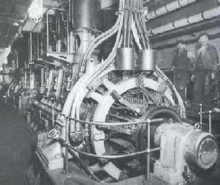 Main Generator in Engine Room